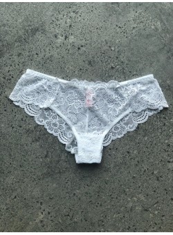 Lace panties "Lavivas" 20180 Lace and Net 2pcs