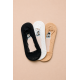 Women's Kate lace footies with silicone grip