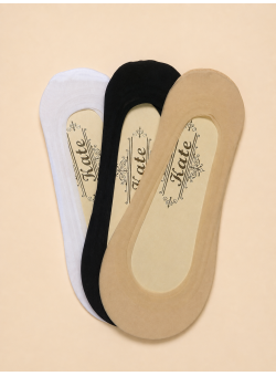 Women's Footies with Silicone Grip Kate