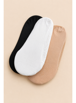 Women's Lace Footies with Silicone Grip Kate