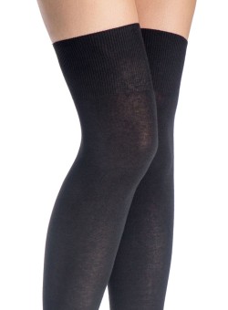 Moteriškos kojinės virš kelio "ZAZU COTTON 899"