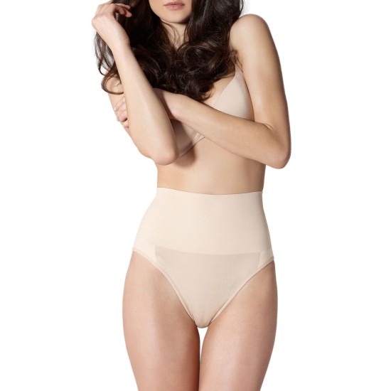 Marilyn Slim Emotion Slip figūrą formuojančios kelnaitės aukštu liemeniu juodos kūno spalvos