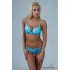 Floral push-up liemenėlės ir kelnaičių komplektas