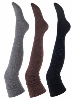 Stockings - knee socks "ZAZU ANGORA A32"
